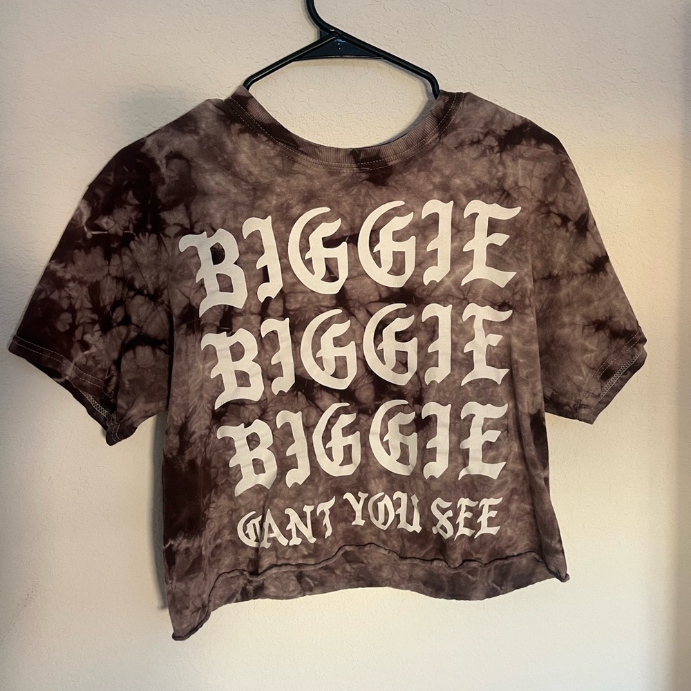 Biggie Smalls Tie-Dye Graphic Tee